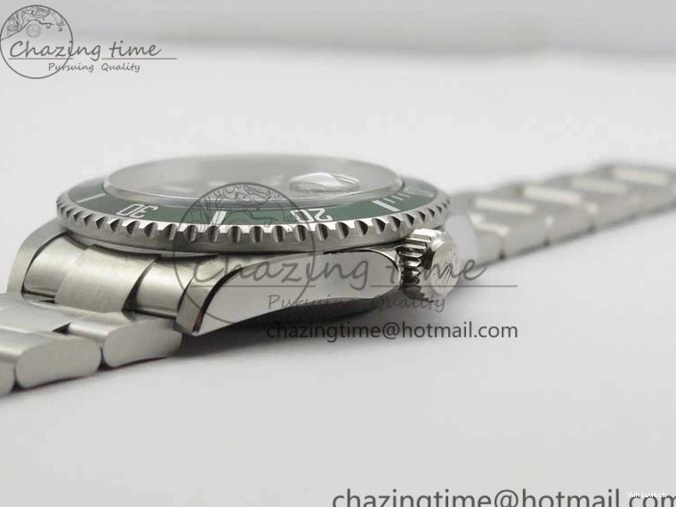 Bracelet Engraving Submariner No ARF1:1 Edition on 904L SS Rehaut Best SH3135 16610 LV Steel Green 0331